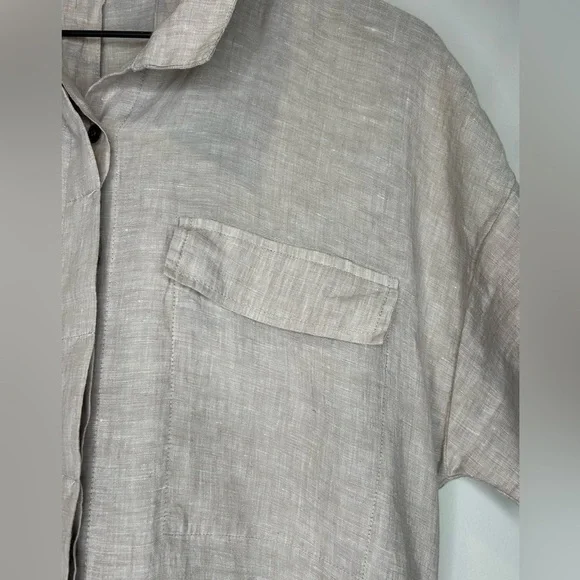 MILOOK Women’s Tina Dress  Size M 100% Linen. - Picture 8 of 17